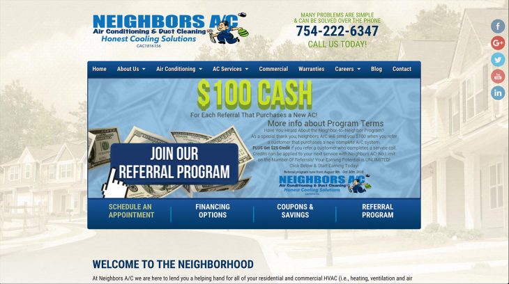 neighborsac web design
