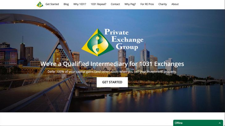 Private Exchange Group Web Design