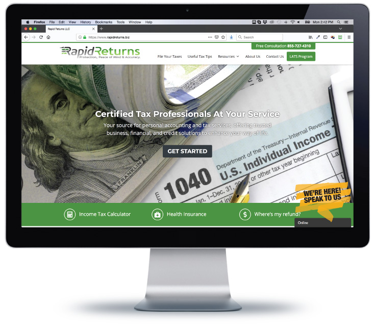 custom website design